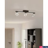 Kép 4/4 - Eglo 900515 Cardillio 2 mennyezeti lámpa, fekete, 1200;720 lm, 3000K melegfehér, beépített LED, 3x3,2W+2x3,3W, IP20