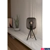 Kép 3/4 - Eglo 900519 Romazzina asztali lámpa, fekete, E27 foglalattal, max. 1x40W, IP20