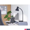 Kép 4/6 - Eglo 900628 Veradal-QI asztali lámpa, fekete, 720 lm, 3000K melegfehér, beépített LED, 5,5W, IP20