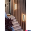 Kép 4/4 - Eglo 900677 Neviano kültéri fali lámpa, fekete, 2100 lm, 3000K melegfehér, beépített LED, 2x7W, IP65