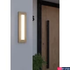 Kép 5/5 - Eglo 900679 Bitetto kültéri fali lámpa, fa, 770 lm, 3000K melegfehér, beépített LED, 7W, IP44