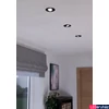 Kép 5/5 - Eglo 900747 Saliceto beépíthető lámpa, süllyesztett spot, 3db/csomag, 8,8cm, fekete, 1350 lm, 2700K melegfehér, beépített LED, 3x6W, IP20