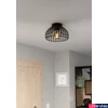 Kép 5/5 - Eglo 900792 Mogano 3 mennyezeti lámpa, fekete, E27 foglalattal, max. 1x40W, IP20