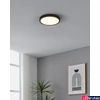 Kép 5/5 - Eglo 901014 Fueva 5 mennyezeti lámpa, fekete, 2400 lm, 3000K melegfehér, beépített LED, 20,5W, IP20