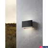 Kép 3/3 - Eglo 901026 Grutti kültéri fali lámpa, CCT, fekete, 1260 lm, 3000K-6500K szabályozható, beépített LED, 2x5,8W, IP65