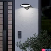 Kép 2/2 - Eglo 901079 Cerrisi kültéri fali lámpa, mozgásérzékelős, fekete, 800 lm, 3000K melegfehér, SOLAR-beépített LED, 7W, IP44