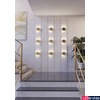 Kép 5/5 - Eglo 901201 Talamello fali lámpa, arany, 500 lm, 3000K melegfehér, beépített LED, 4W, IP20