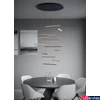 Kép 5/5 - Eglo 390351 Lindoza függeszték, fekete, 12000 lm, 3000K melegfehér, beépített LED, 12x8,4W, IP20