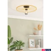 Kép 6/6 - Eglo 43883 Leominster mennyezeti lámpa, fekete, E27 foglalattal, max. 1x40W, IP20