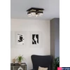 Kép 5/5 - Eglo 900302 Barrancas mennyezeti lámpa, fekete, E14 foglalattal, max. 4x40W, IP20
