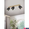 Kép 5/5 - Eglo 900433 Cotorro mennyezeti lámpa, fekete, E27 foglalattal, max. 3x25W, IP20