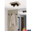 Kép 5/5 - Eglo 900435 Valcasotto 1 mennyezeti lámpa, fekete, GU10 foglalattal, max. 4x4,5W, IP20