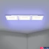 Kép 5/5 - Eglo 900482 Padrogiano-Z mennyezeti lámpa, 2700 K - 6500 K + RGB, fehér, 6000 lm, 2700K-6500K szabályozható, beépített LED, 42,5W, IP20