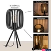 Kép 4/4 - Eglo 900519 Romazzina asztali lámpa, fekete, E27 foglalattal, max. 1x40W, IP20