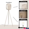 Kép 4/4 - Eglo 900523 Romazzina állólámpa, barna, E27 foglalattal, max. 1x40W, IP20