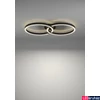 Kép 6/6 - Eglo 900955 Amandolo mennyezeti lámpa, fekete, 2400 lm, 2700K-6500K szabályozható, beépített LED, 19,5W, IP20