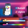Kép 8/8 - Eglo 901195 Alfero-Z asztali lámpa, fekete, 1000 lm, 2700K-6500K szabályozható, beépített LED, 7,7W, IP20