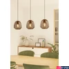 Kép 4/4 - Eglo 901098 Espinal függeszték, bronz, E27 foglalattal, max. 3x40W, IP20