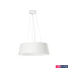 Kép 1/3 - FARO AINA 1 ágú függeszték, fehér, 2700K melegfehér, beépített LED, 40W, IP44, 64174