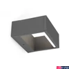 Kép 1/4 - FARO ALP kültéri fali lámpa, szürke, 3000K melegfehér, beépített LED, 8W, IP54, 74450