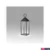 Kép 1/3 - FARO ARGUS kültéri asztali lámpa, érintőkapcsolóval, szürke, 3000K melegfehér, beépített LED, 2W, IP54, 70784