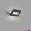Kép 1/3 - FARO AXEL kültéri fali lámpa, szürke, 3000K melegfehér, beépített LED, 6W, IP65, 71273