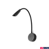 Kép 1/3 - FARO BOKEN fali lámpa, fekete, 3000K melegfehér, beépített LED, 3W, 150 lm, IP20, 41032