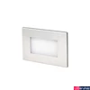 Kép 1/3 - FARO GRON kültéri beépíthető lámpa, nikkel, 3000K melegfehér, beépített LED, 1W, IP65, 70134