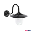 Kép 1/4 - FARO HUDSON fali lámpa, fekete, E27 foglalattal, IP20, 62810