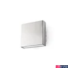 Kép 1/3 - FARO KAULA-1 kültéri fali lámpa, rozsdamentes acél(inox), 3000K melegfehér, beépített LED, 9W, IP44, 70405