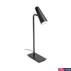 Kép 1/3 - FARO LAO asztali lámpa, fekete, 3000K melegfehér, beépített LED, 4W, IP20, 29047