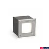 Kép 1/3 - FARO LED-18 kültéri beépíthető lámpa, rozsdamentes acél (inox), 3000K melegfehér, beépített LED, 3W, IP67, 71499N