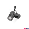 Kép 1/3 - FARO LIT kültéri LED reflektor, szürke, GU10 foglalattal, IP54, 70260