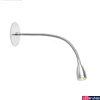 Kép 1/3 - FARO LOKE-3 süllyeszthető lámpa, króm, 3000K melegfehér, beépített LED, 3W, IP20, 40996