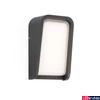 Kép 1/3 - FARO MASK kültéri fali lámpa, szürke, 3000K melegfehér, beépített LED, 15W, IP65, 71279