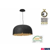 Kép 1/3 - FARO MUTE 1 ágú függeszték, barna, 3000K melegfehér, beépített LED, 24W, 2500 lm, IP20, 20102