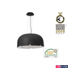 Kép 1/3 - FARO MUTE 1 ágú függeszték, szürke, 3000K melegfehér, beépített LED, 24W, 2500 lm, IP20, 20101