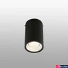 Kép 1/3 - FARO REL-G mennyezeti lámpa, fekete, 2700K melegfehér, beépített LED, 25W, IP20, 64201
