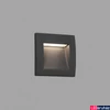 Kép 1/2 - FARO SEDNA-1 kültéri beépíthető lámpa, szürke, 3000K melegfehér, beépített LED, 1W, IP65, 70146