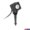 Kép 1/3 - FARO SOBEK kültéri leszúrható lámpa, fekete, 3000K melegfehér, beépített LED, 7W, IP65, 70151