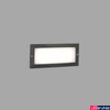 Kép 1/3 - FARO STRIPE kültéri beépíthető lámpa, szürke, 3000K melegfehér, beépített LED, 5W, IP54, 72092