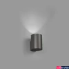 Kép 1/3 - FARO THON-1 kültéri fali lámpa, szürke, 3000K melegfehér, beépített LED, 20W, IP65, 70283