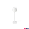 Kép 1/3 - FARO TOC kültéri asztali lámpa, érintőkapcsolóval, fehér, 3000K melegfehér, beépített LED, 2,2W, 150 lm, IP54, 70775