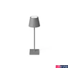 Kép 1/3 - FARO TOC kültéri asztali lámpa, érintőkapcsolóval, szürke, 3000K melegfehér, beépített LED, 2,2W, 150 lm, IP54, 70777
