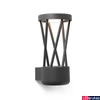 Kép 1/4 - FARO TWIST kültéri fali lámpa, szürke, 3000K melegfehér, beépített LED, 10W, IP65, 71285