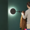 Kép 11/16 - FARO HAN fali lámpa, indirekt fénnyel, akasztó funkcióval, fekete, 2700K melegfehér, beépített LED, 6W, IP20, 01001