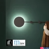 Kép 13/16 - FARO HAN fali lámpa, indirekt fénnyel, akasztó funkcióval, fekete, 2700K melegfehér, beépített LED, 6W, IP20, 01001