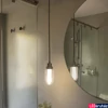 Kép 2/4 - FARO BRUME kültéri függeszték, szürke, 2700K melegfehér, beépített LED, 3W, IP44, 40078