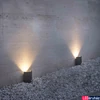 Kép 2/4 - FARO NOBORU kültéri LED falmosó, szürke, beépített LED, IP65, 70576