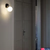 Kép 3/5 - FARO JOY fali lámpa, fekete, 3000K melegfehér, beépített LED, 3,2W, 360 lm, IP20, 64027